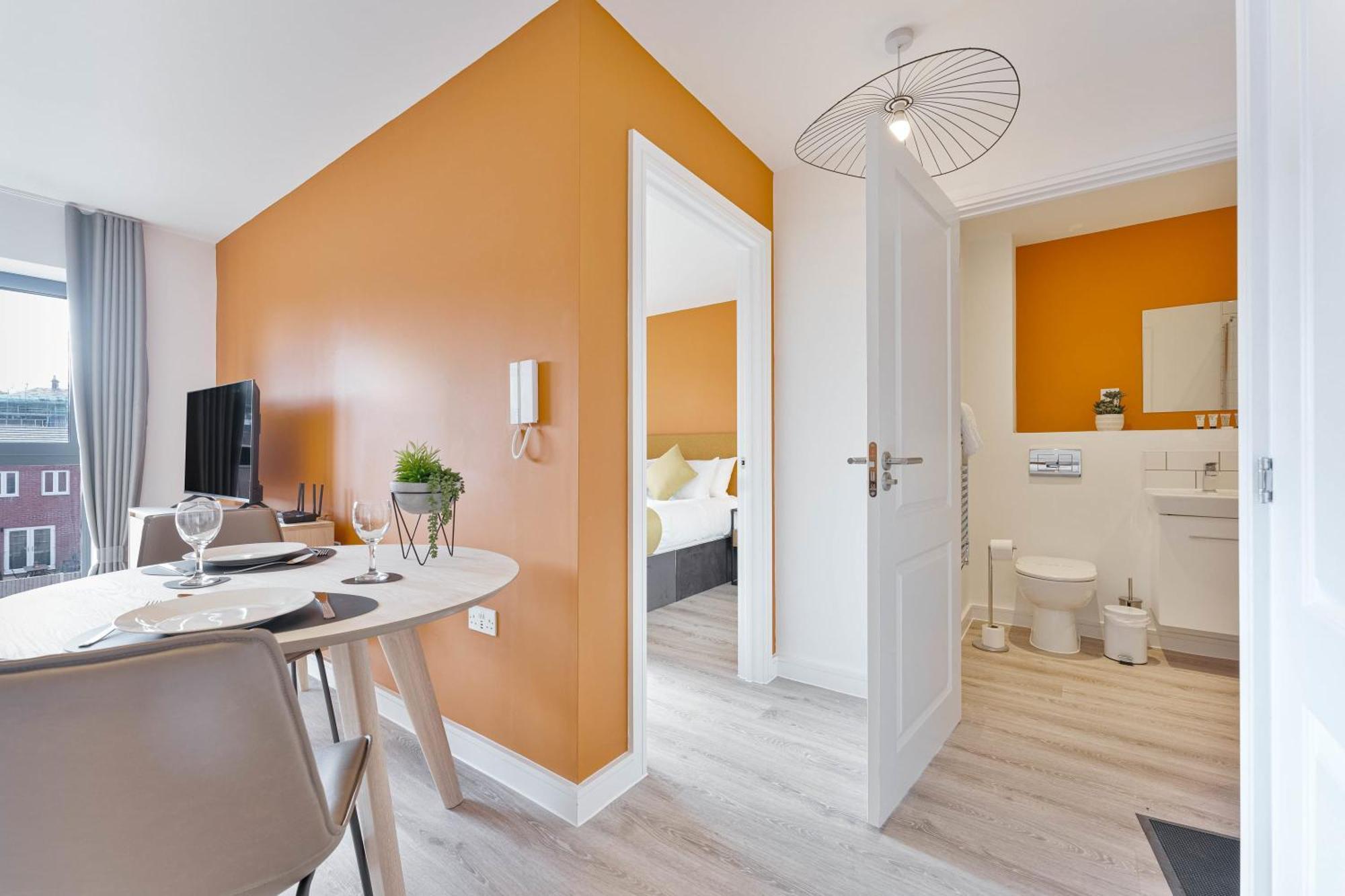 Stayzeni, Hardwick House Derby Modern 1 Bed Flat Exterior foto